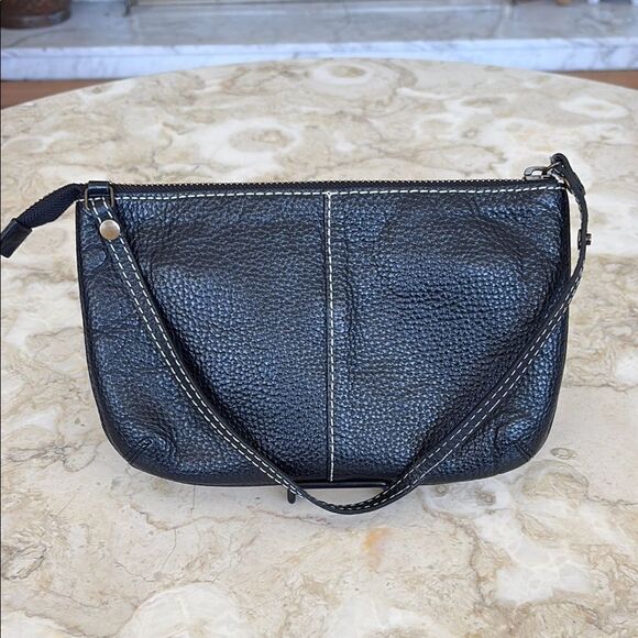 Gap Genuine Leather Wristlet Wallet-Bag - Picture 1 of 10